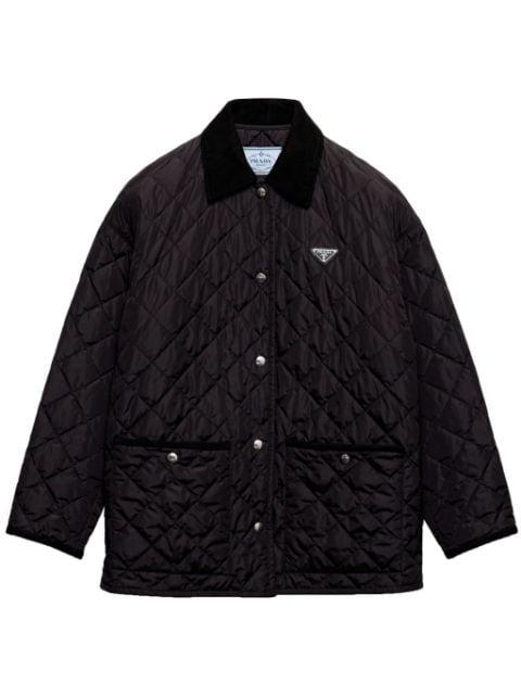 patch-pocket jacket by PRADA