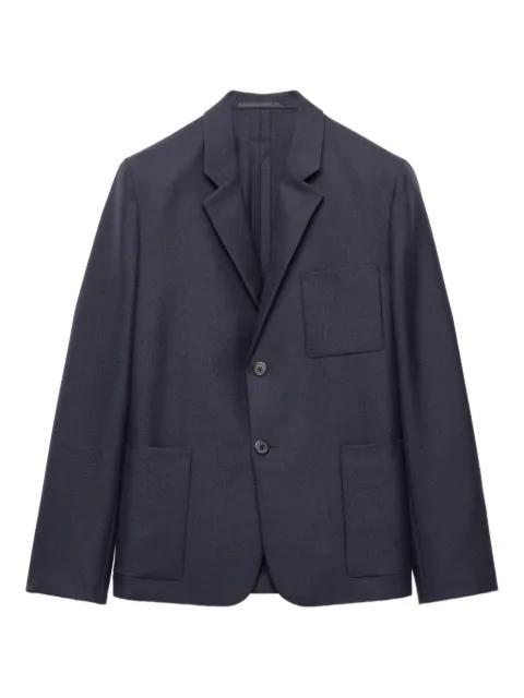 patch-pocket two-button blazer by PRADA