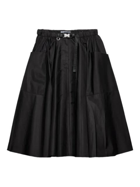 pleated midi skirt by PRADA