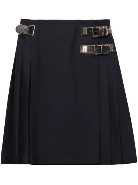 pleated midi skirt by PRADA