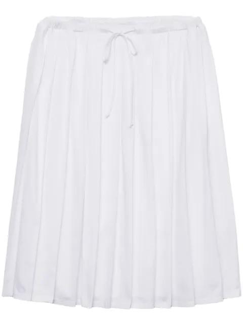 pleated midi skirt by PRADA