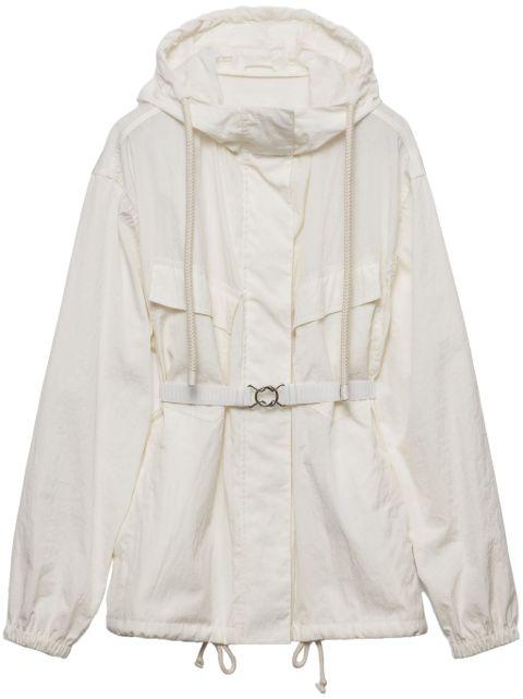 pongé blouson jacket by PRADA