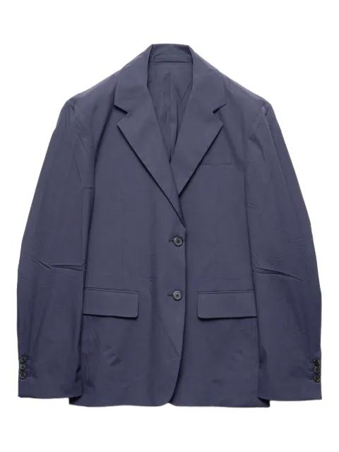 poplin blazer by PRADA