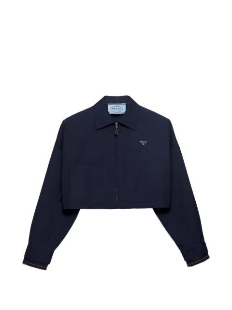 poplin blouson jacket by PRADA