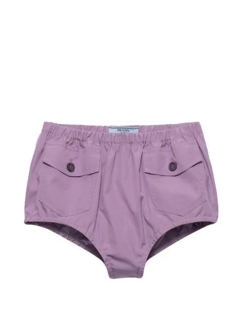 poplin shorts by PRADA