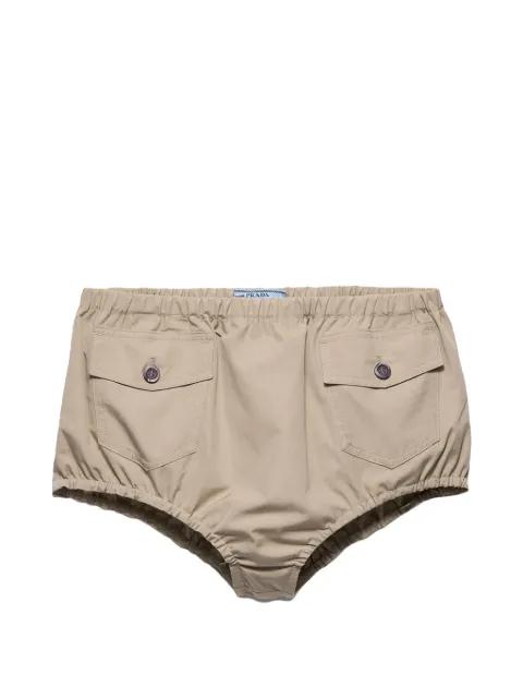 poplin shorts by PRADA