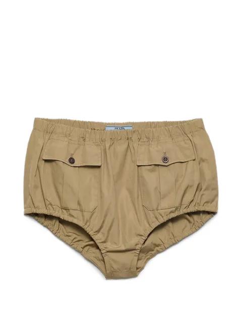 poplin shorts by PRADA