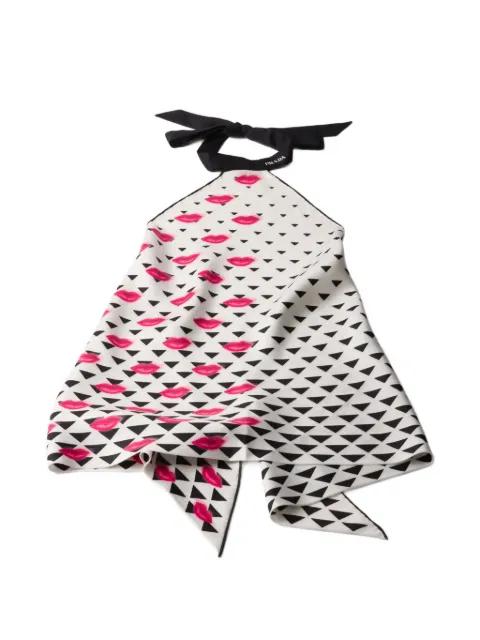 printed top by PRADA