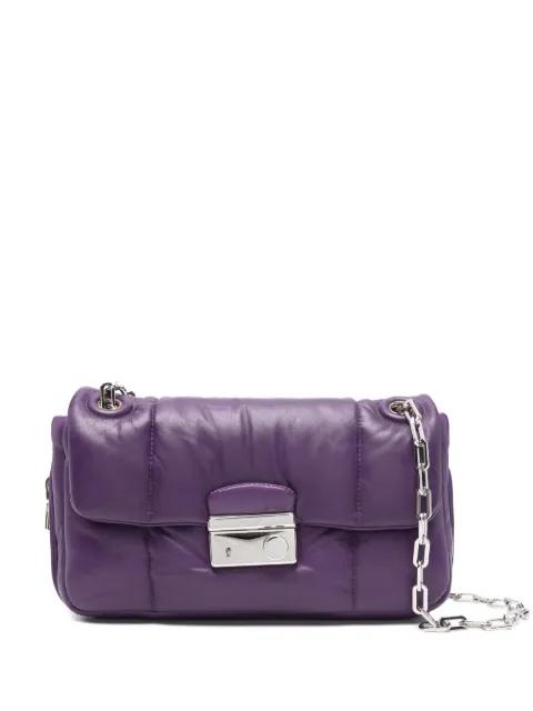 quilted chain-strap shoulder bag by PRADA