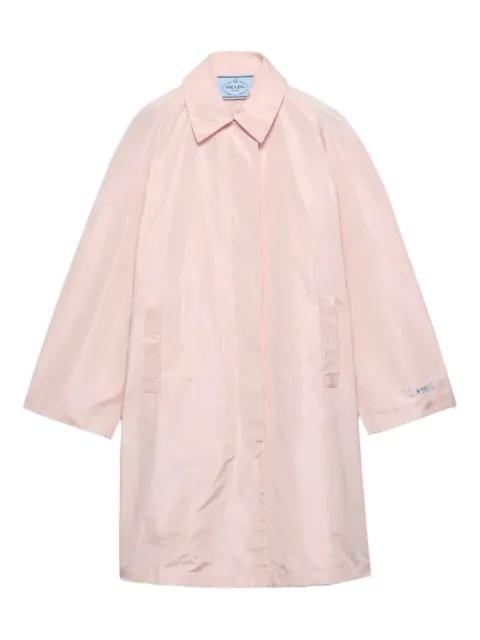 raglan-sleeves coat by PRADA
