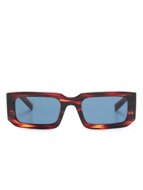 rectangle-frame sunglasses by PRADA