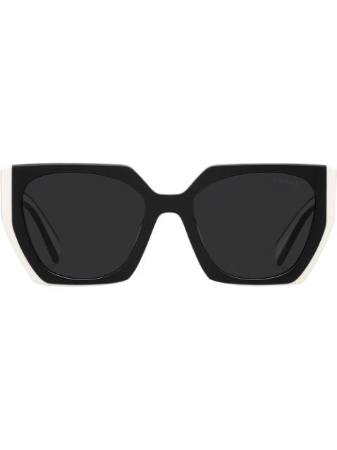 rectangle-frame sunglasses by PRADA