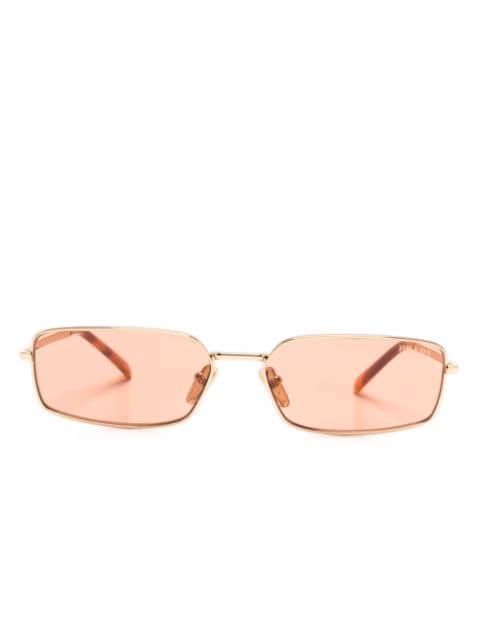 rectangle-frame sunglasses by PRADA