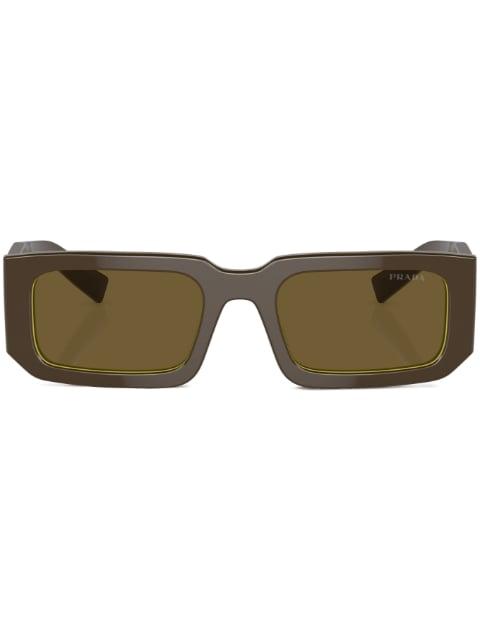 rectangle-frame sunglasses by PRADA