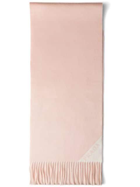 reversible cashmere scarf by PRADA