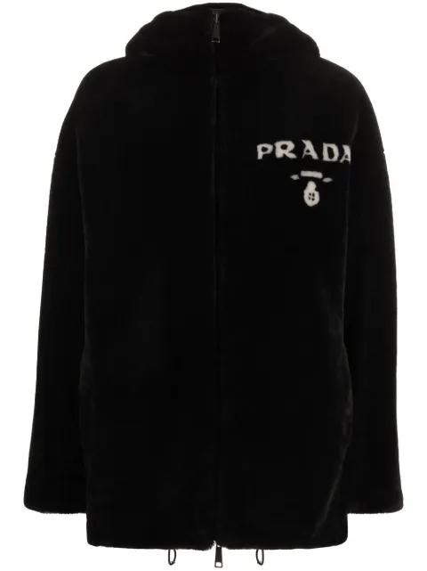 reversible shearling jacket by PRADA