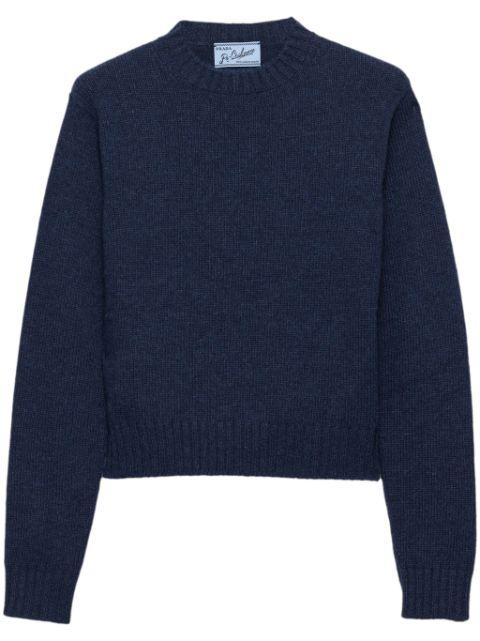 ribbed Re-Cashmere sweater by PRADA