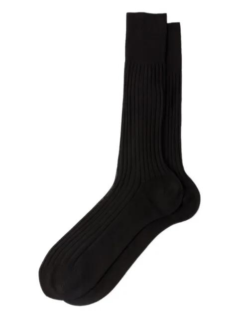 ribbed cotton socks by PRADA