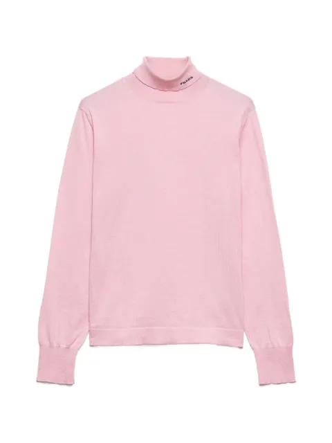 ribbed turtleneck sweater by PRADA