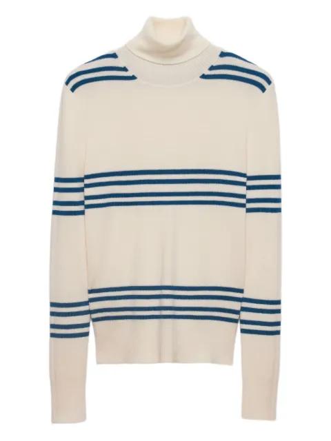 roll neck wool sweater by PRADA