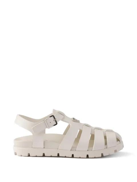 rubber fisherman sandals by PRADA
