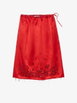 satin skirt with embroidery by PRADA satin skirt with embroidery by PRADA
