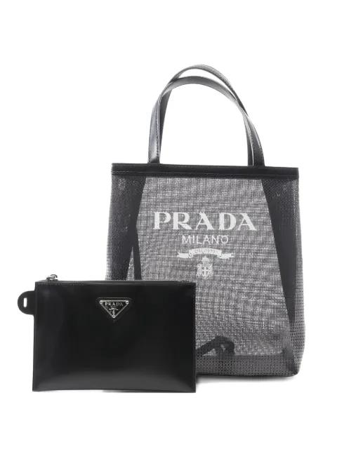 sequin-embellished tote bag by PRADA 