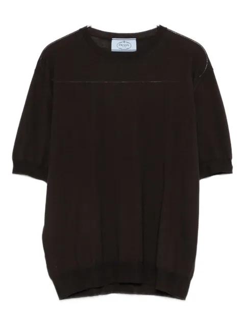 short-sleeve T-shirt by PRADA