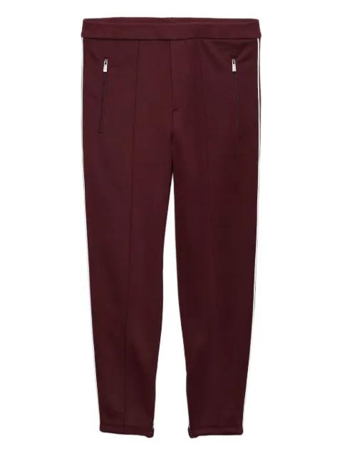 side-stripe trousers by PRADA