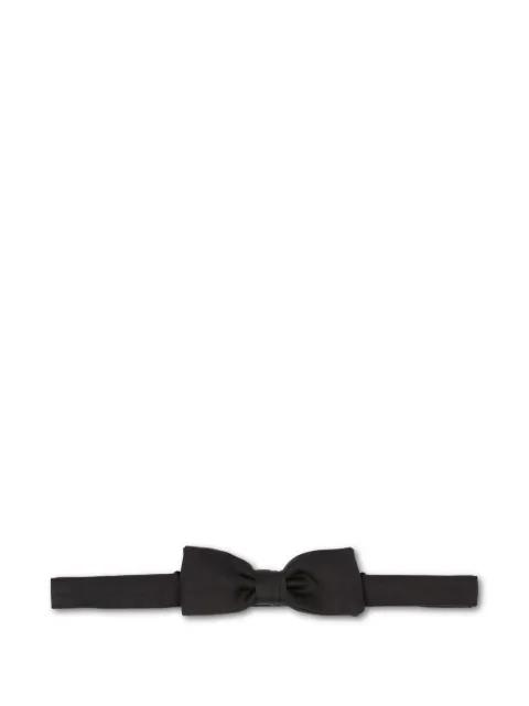 silk bow-tie by PRADA