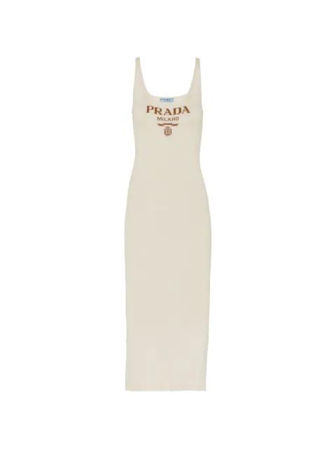 silk dress by PRADA