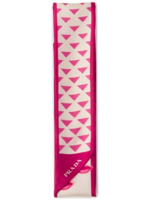 silk scarf by PRADA