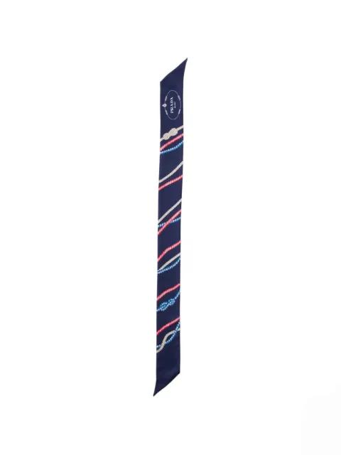 silk scarf by PRADA
