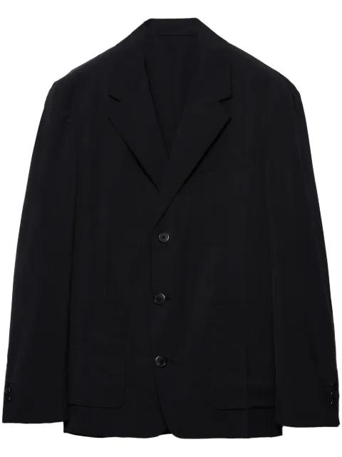 single-breasted blazer by PRADA