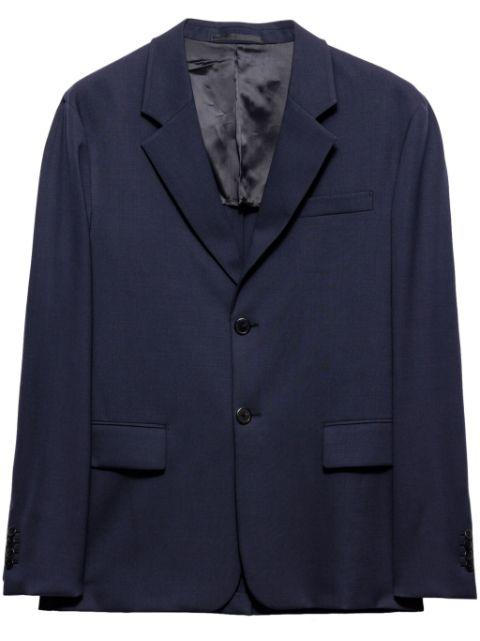 single-breasted blazer by PRADA