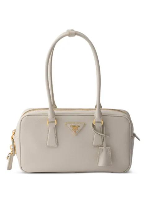 small Saffiano leather top-handle bag by PRADA