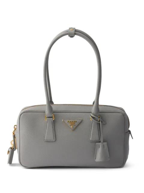 small Saffiano-leather top-handle bag by PRADA