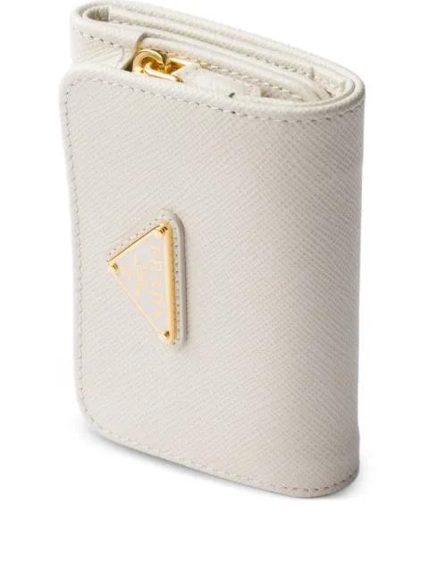 small Saffiano-leather wallet by PRADA
