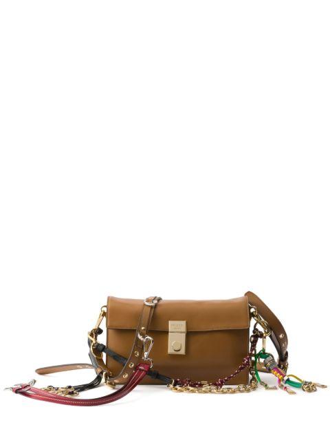 small Soft Sound leather shoulder bag by PRADA