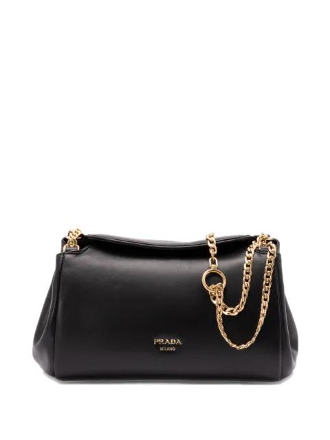 small Tumulte chain-strap leather shoulder bag by PRADA