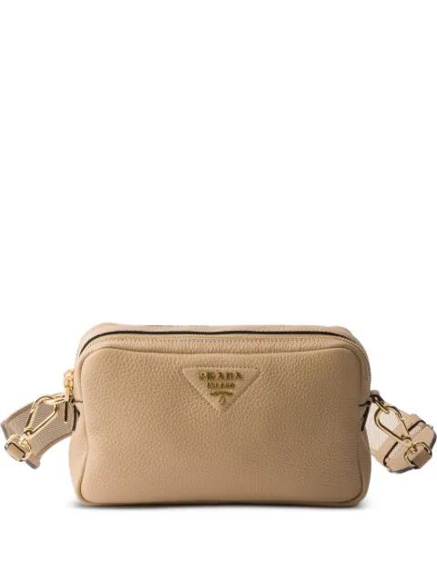 small leather shoulder bag by PRADA
