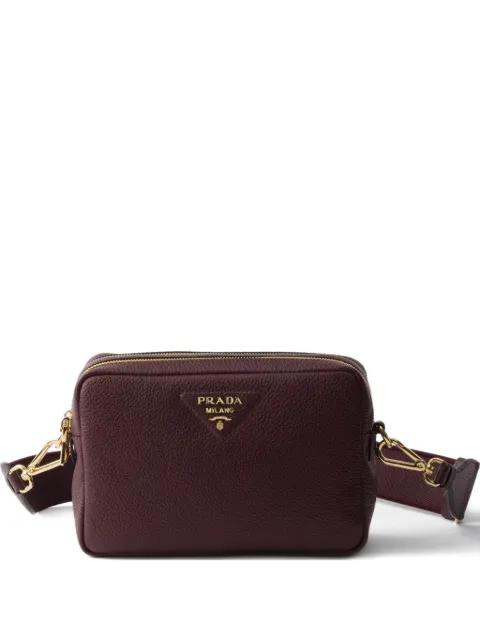 small leather shoulder bag by PRADA