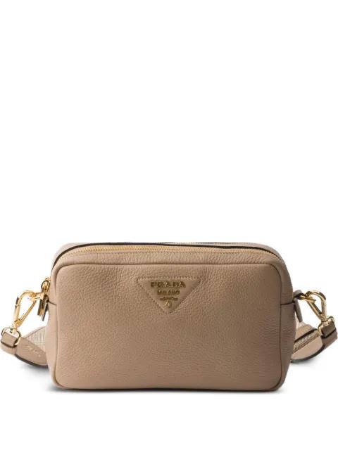 small leather shoulder bag by PRADA