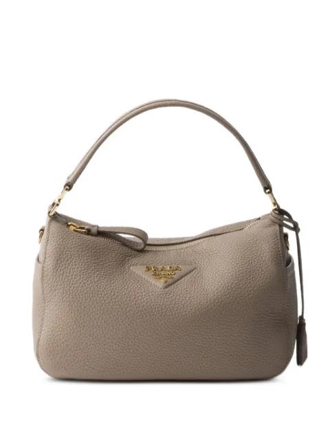 small leather shoulder bag by PRADA