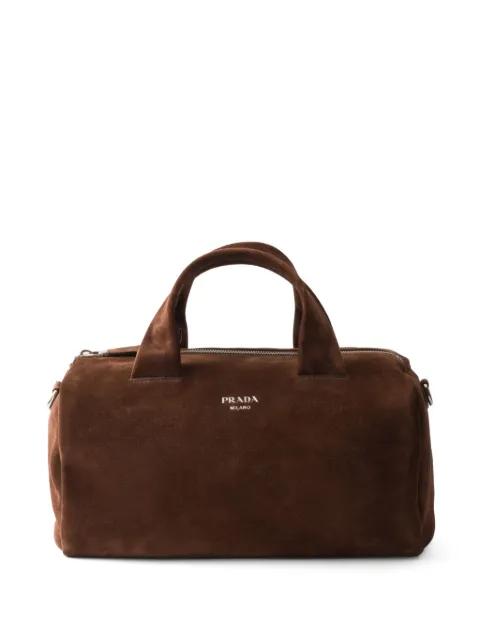 small suede duffle bag by PRADA
