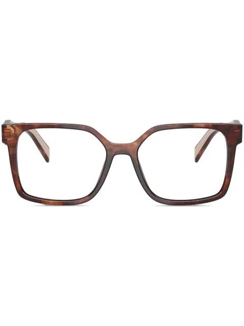 square-frame glasses by PRADA