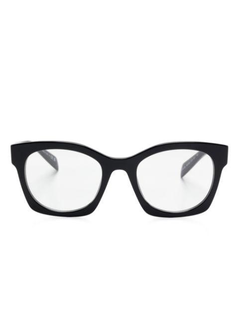 square-frame glasses by PRADA