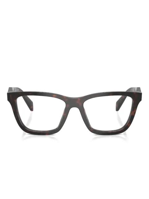 square-frame glasses by PRADA