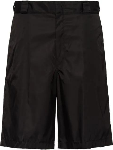 straight-leg shorts by PRADA