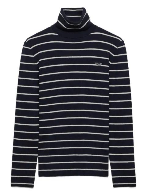 stripe wool sweater by PRADA